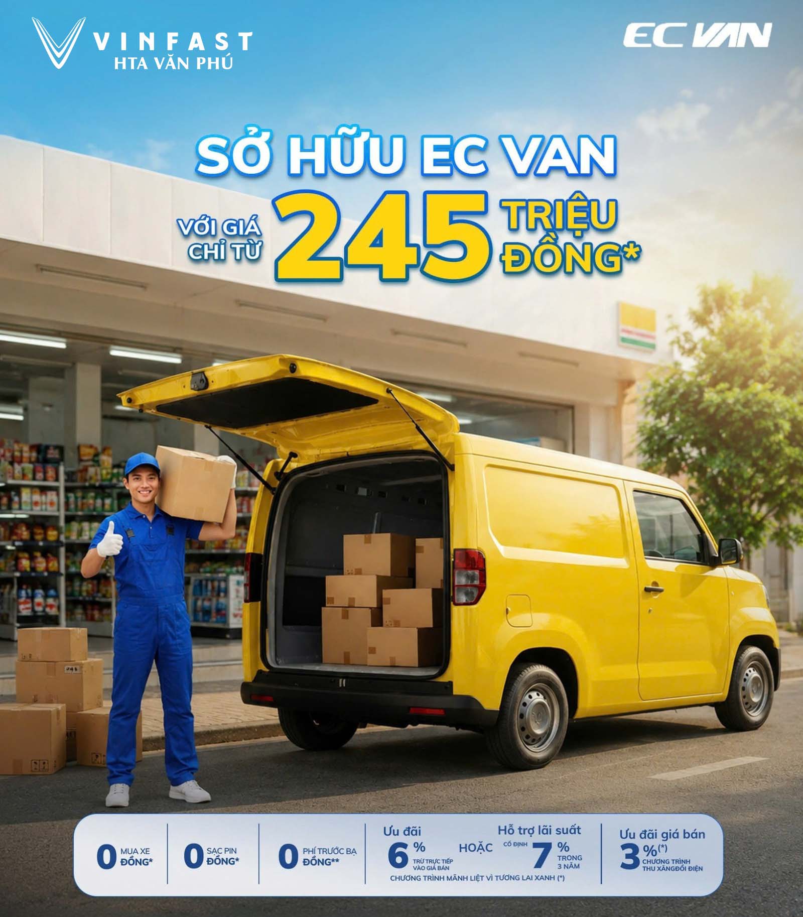 EC VAN – LINH HOẠT MỌI CHUYẾN, TIỆN LỢI SINH LỜI